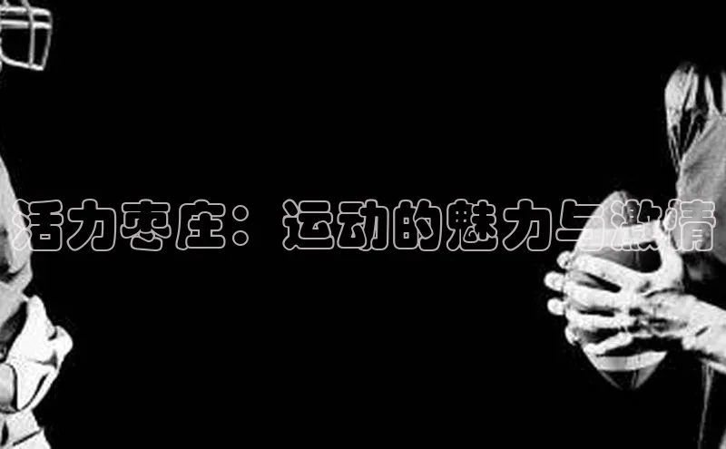 活力枣庄：运动的魅力与激情